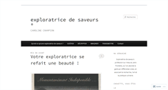 Desktop Screenshot of exploratricedesaveurs.com